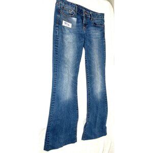 GAP 1969  Size 27R Blue Cotton Blend CURVY Stretch Selvedge Jeans 84b